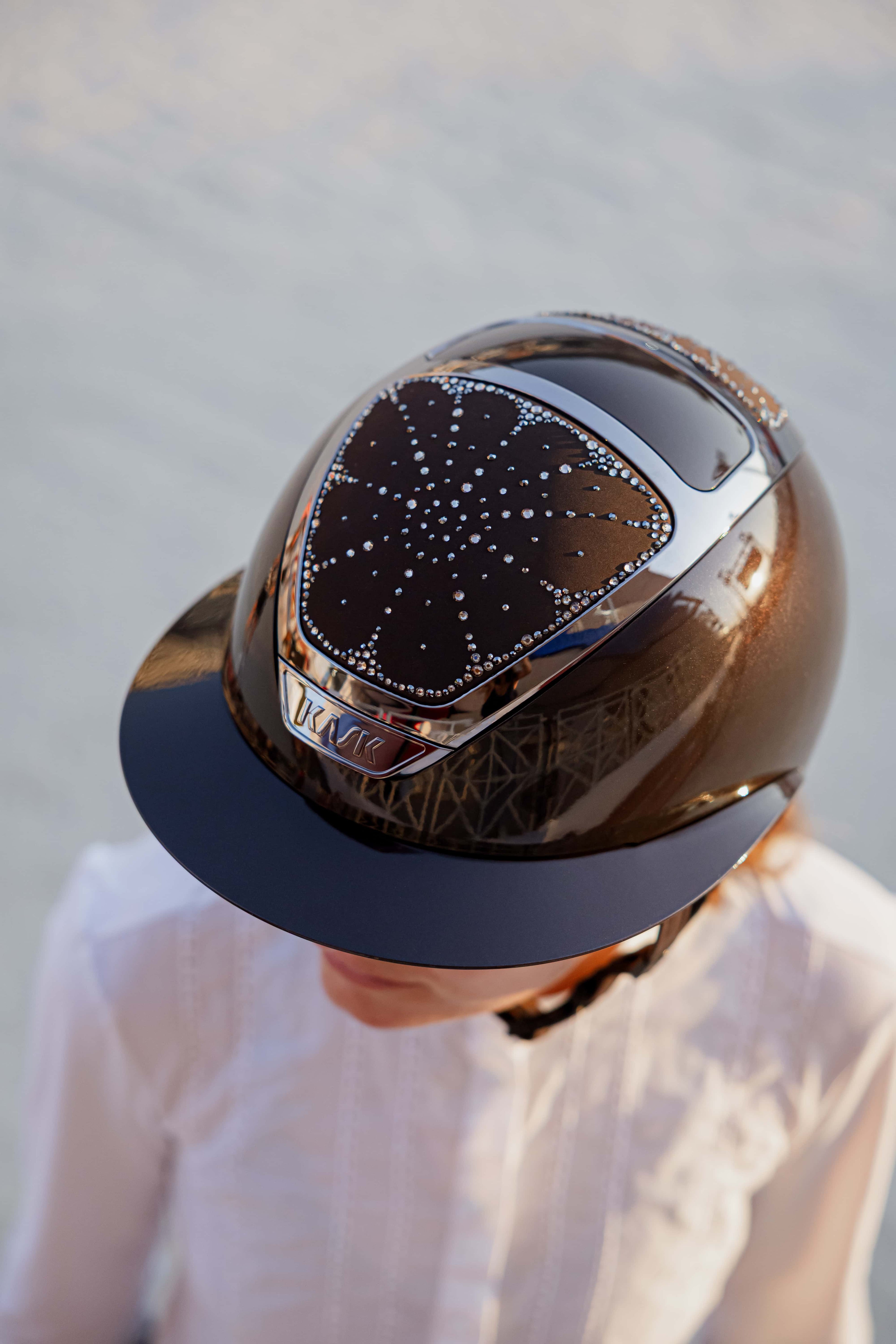 KASK Star Lady Pure Shine Swarovski Riviera