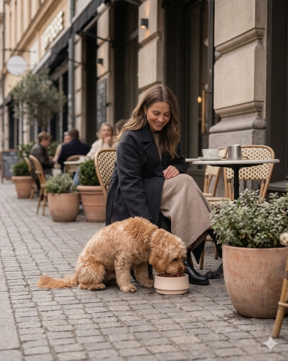 Mister Loyal 2-in-1 Travel Bowl